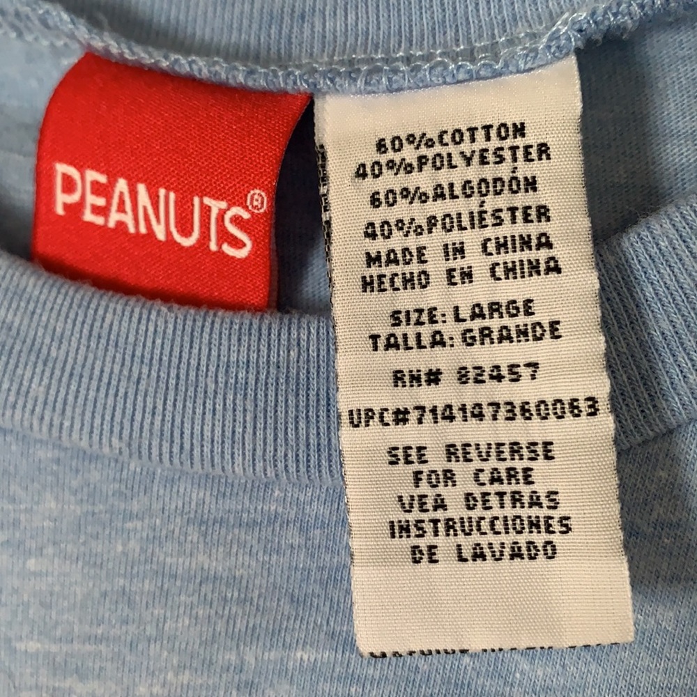 Two peanuts tees. - Picture 2 of 6